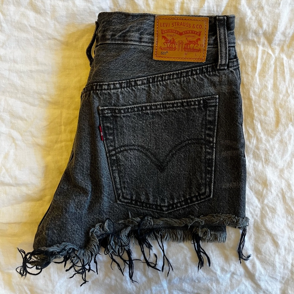 Levi’s Wedgie Black Jean Shorts